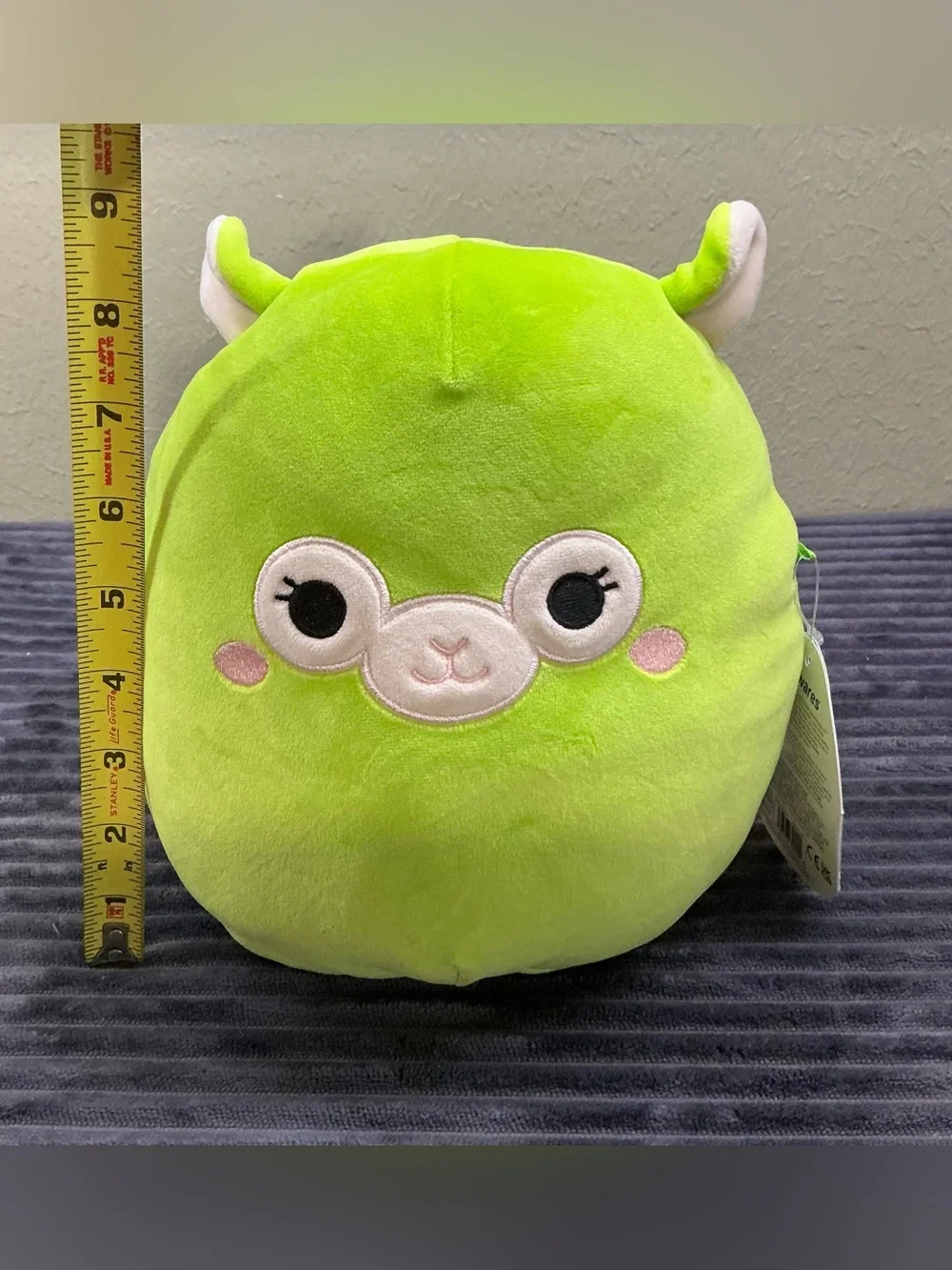 Original Squishmallows 8” Jim The Llama Alpaca Plush Green Brand New With Tags